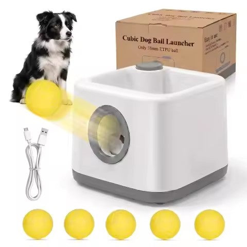 Lanzador Automático de Pelotas para Perros